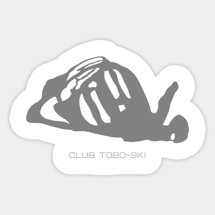 Club Tobo-Ski Resort 3D Sticker